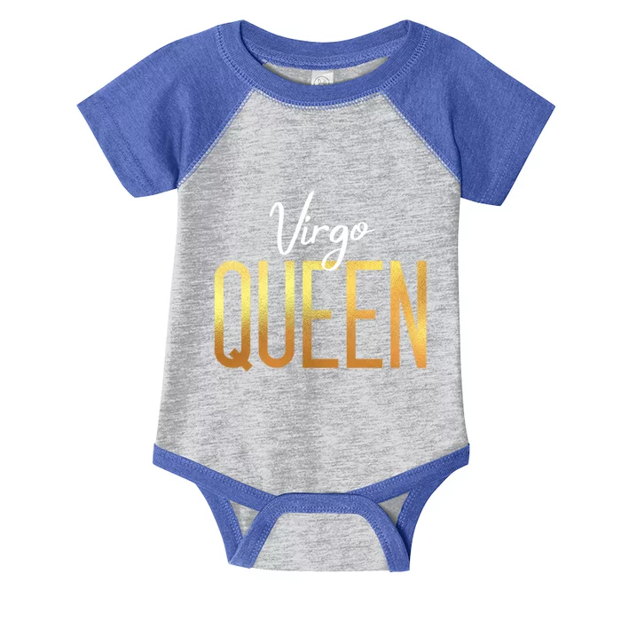 Virgo Queen / Virgo Birthday Month Astrology Sign Gift Infant Baby Jersey Bodysuit