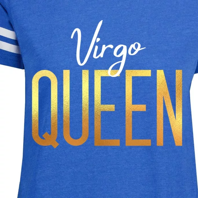 Virgo Queen / Virgo Birthday Month Astrology Sign Gift Enza Ladies Jersey Football T-Shirt