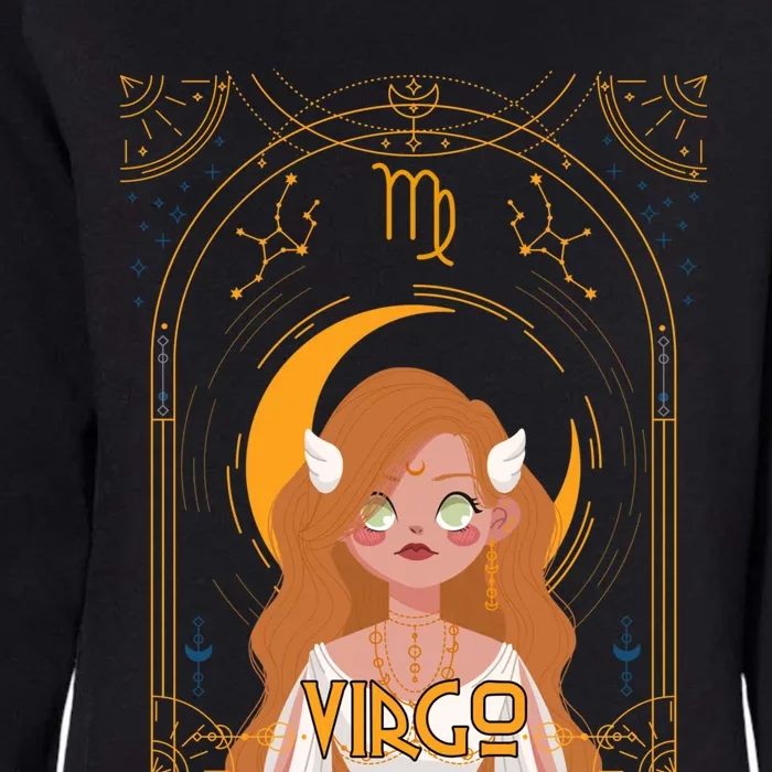 Virgo Queen Virgo Birthday Zodiac Astrological Signs Meaningful Gift Womens California Wash Sweatshirt