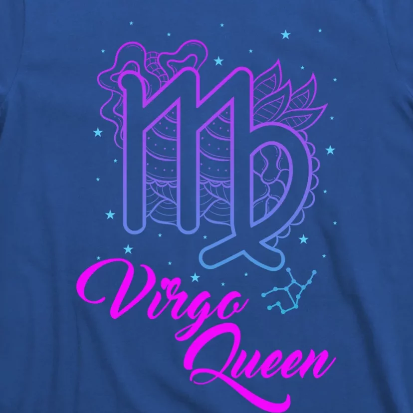 Virgo Queen Virgo Zodiac Symbol Astrology Maiden Sign Meaningful Gift T-Shirt