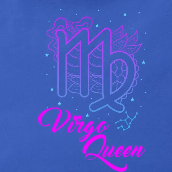 Virgo Queen Virgo Zodiac Symbol Astrology Maiden Sign Meaningful Gift Zip Tote Bag