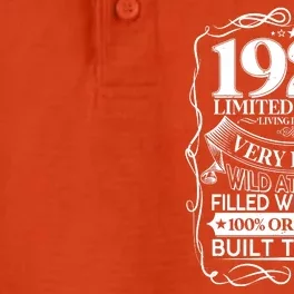 Vintage Retro 1927 Birthday Limited Edition Living Legend Built To Last Dry Zone Grid Performance Polo