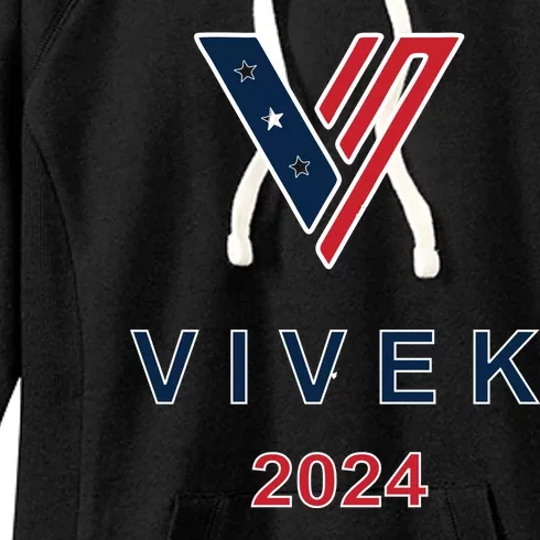 Vivek Ramaswamy 2024 Presidential Campaign Women's Fleece Hoodie