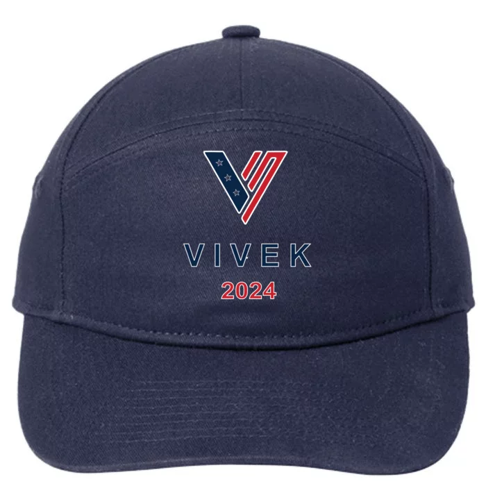 Vivek Ramaswamy 2024 Presidential Campaign 7-Panel Snapback Hat