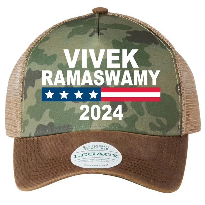 Vivek Ramaswamy 2024 Election Legacy Tie Dye Trucker Hat