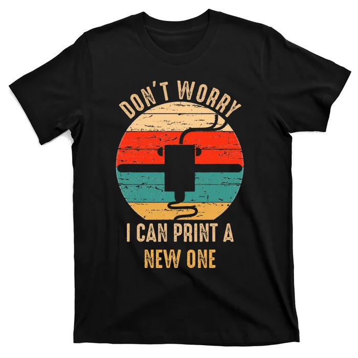 Vintage Retro 3D Printer Gift idea for Geeks T-Shirt