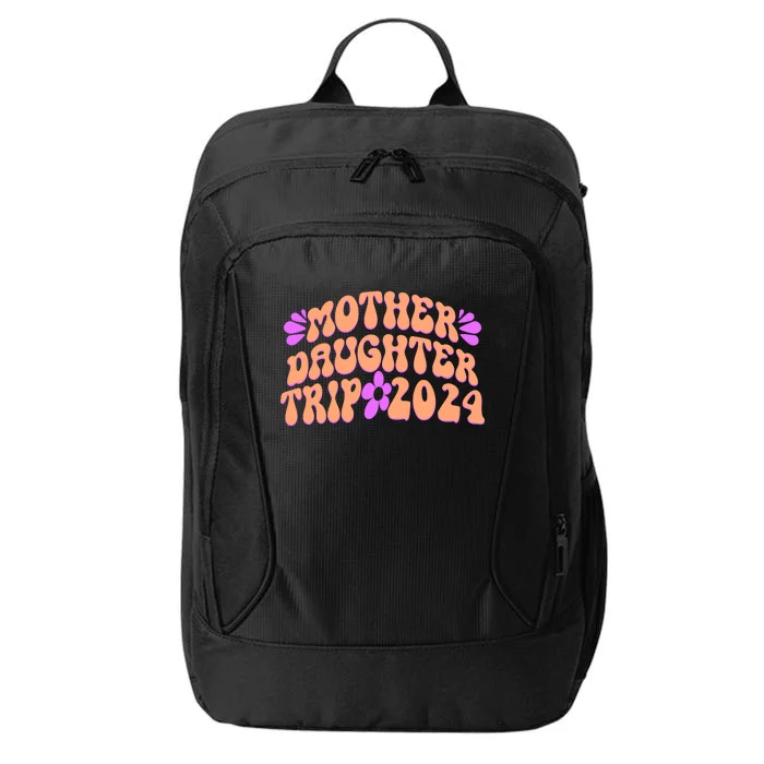 Vintage Retro 60S Mother Daughter Trip 2024 City Backpack