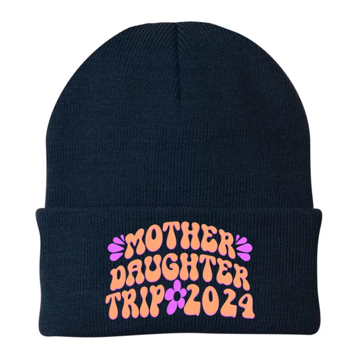 Vintage Retro 60S Mother Daughter Trip 2024 Knit Cap Winter Beanie