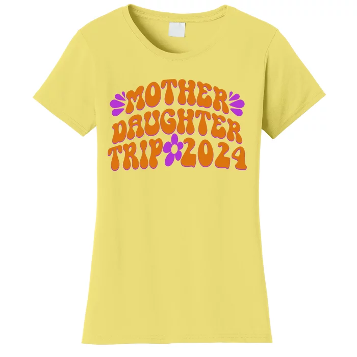 Vintage Retro 60S Mother Daughter Trip 2024 Women's T-Shirt