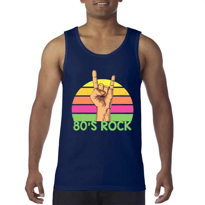 Vintage Retro 80's Rock Band Tank Top