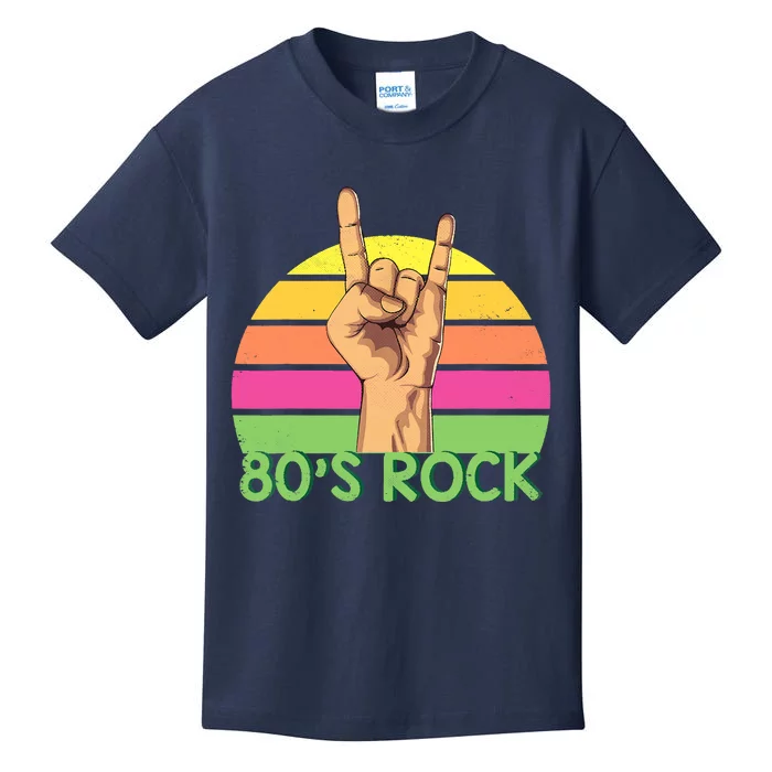 Vintage Retro 80's Rock Band Kids T-Shirt