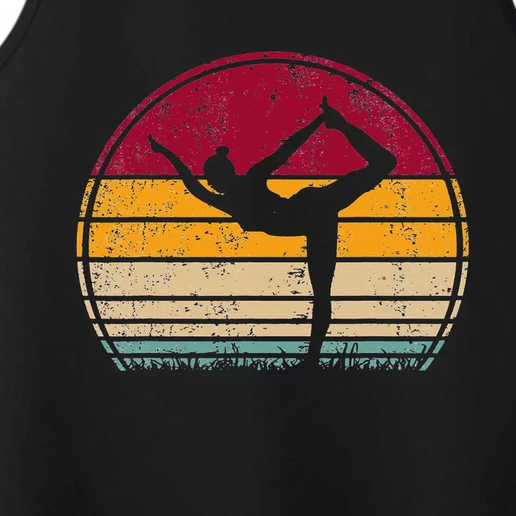 Vintage Retro Acrobatics Gymnastics Lover Cheerleading Performance Tank