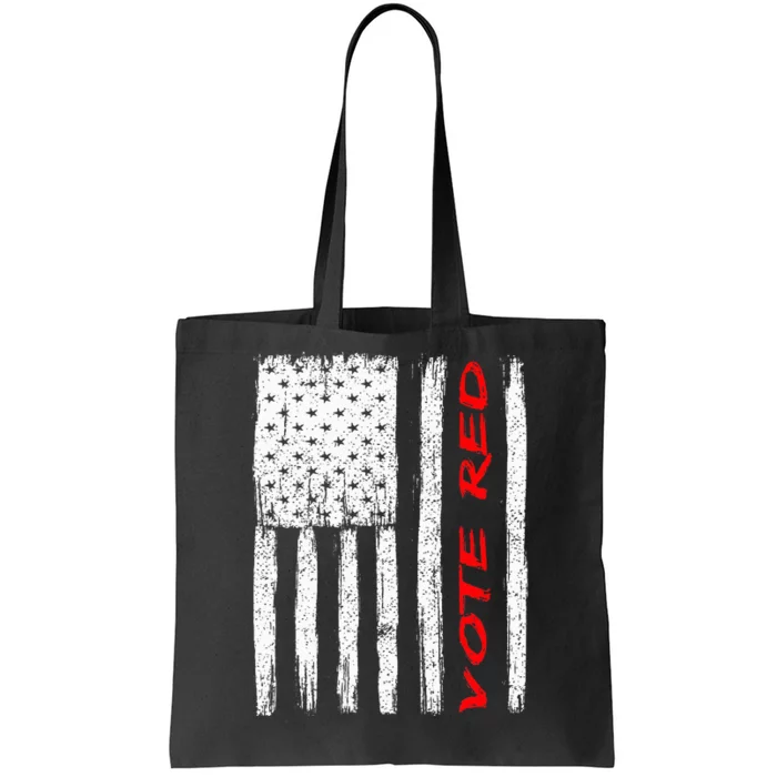 Vote Red American Flag ProRepublican Tote Bag