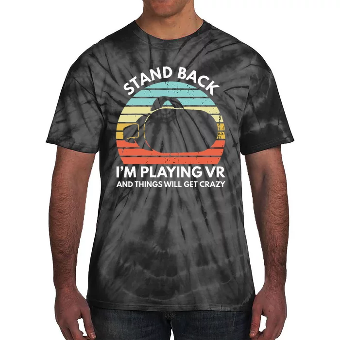 Virtual Reality Athlete Funny VR Gamer Saying Tie-Dye T-Shirt