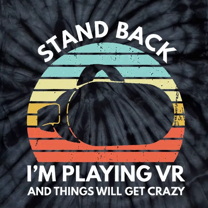 Virtual Reality Athlete Funny VR Gamer Saying Tie-Dye T-Shirt