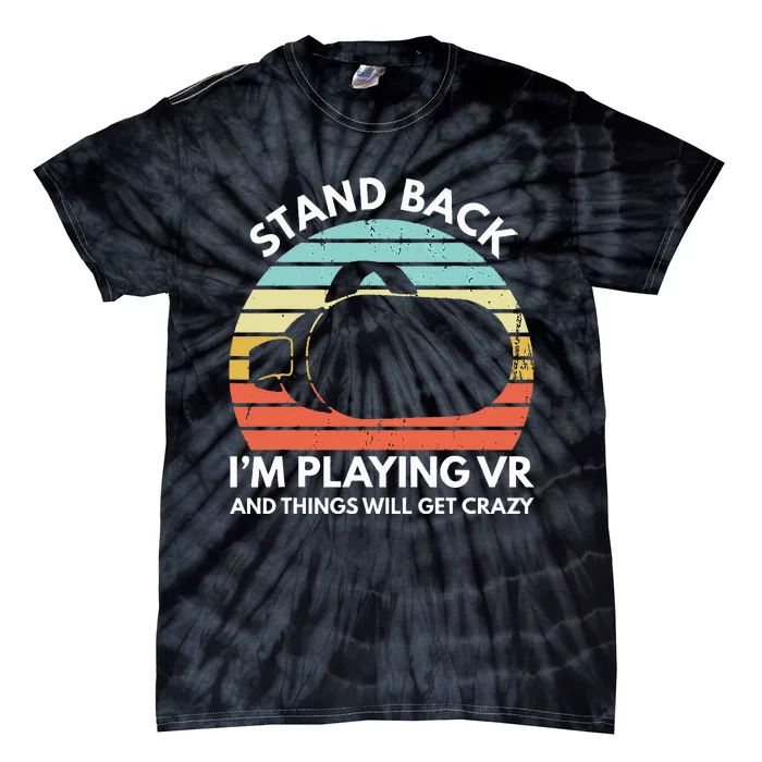 Virtual Reality Athlete Funny VR Gamer Saying Tie-Dye T-Shirt