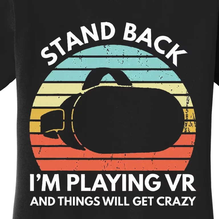 Virtual Reality Athlete Funny VR Gamer Saying Women's T-Shirt