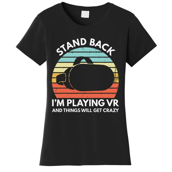 Virtual Reality Athlete Funny VR Gamer Saying Women's T-Shirt