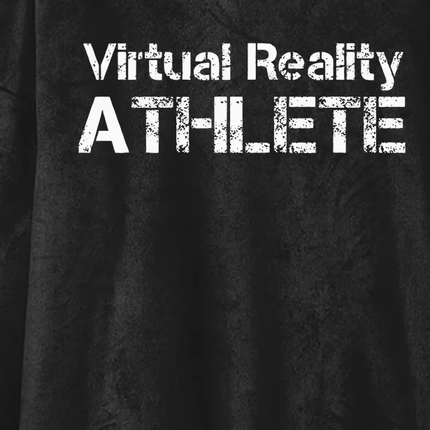 Virtual Reality ATHLETE For VR Gamers Hooded Wearable Blanket