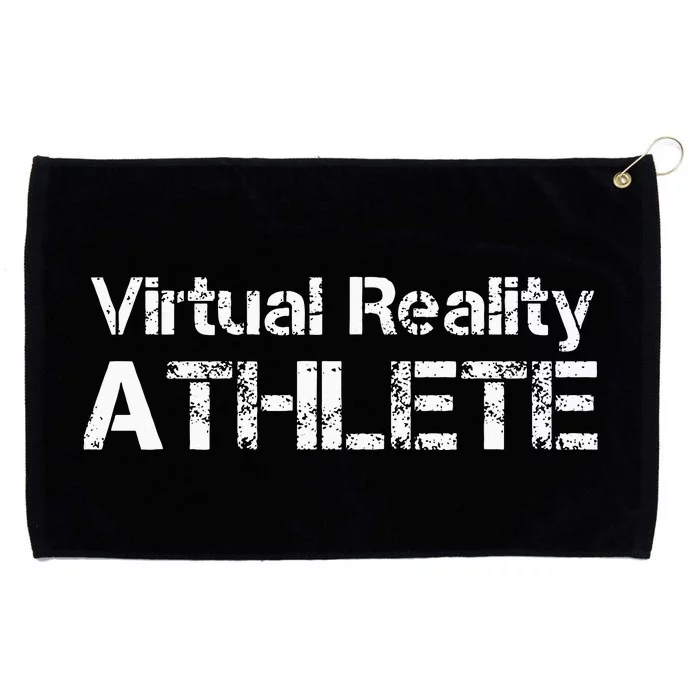 Virtual Reality ATHLETE For VR Gamers Grommeted Golf Towel