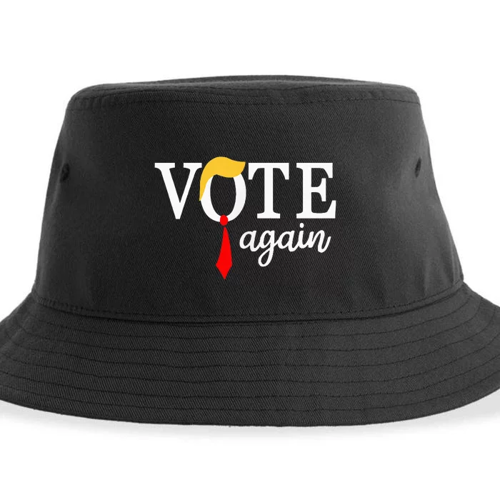 Vote Republican Again Presidential Election 2024 Sustainable Bucket Hat