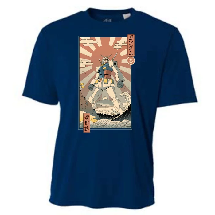 Vintage Gundam Robot Kawaii Cooling Performance Crew T-Shirt