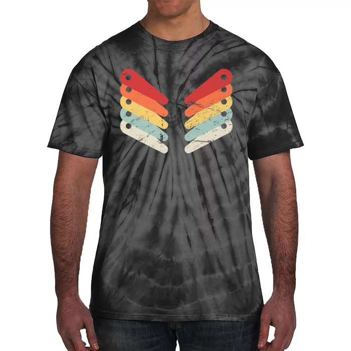 Vintage Retro Arcade Pinball Tie-Dye T-Shirt