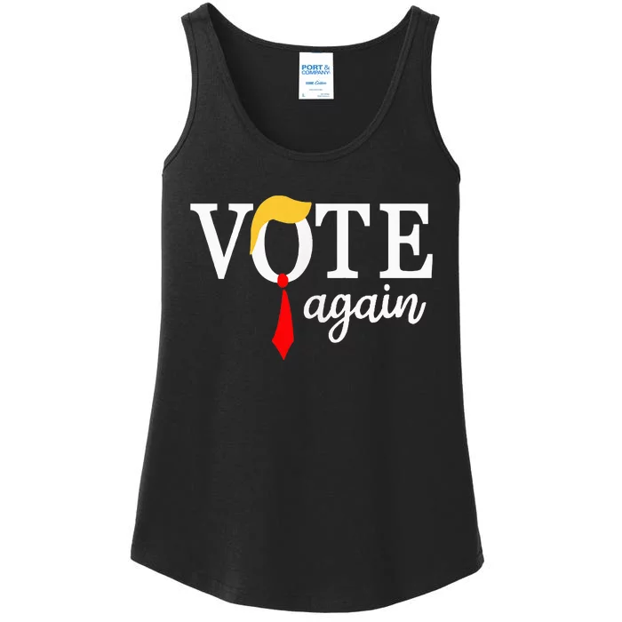 Vote Republican Again Presidential Election 2024 Vote Red Ladies Essential Tank