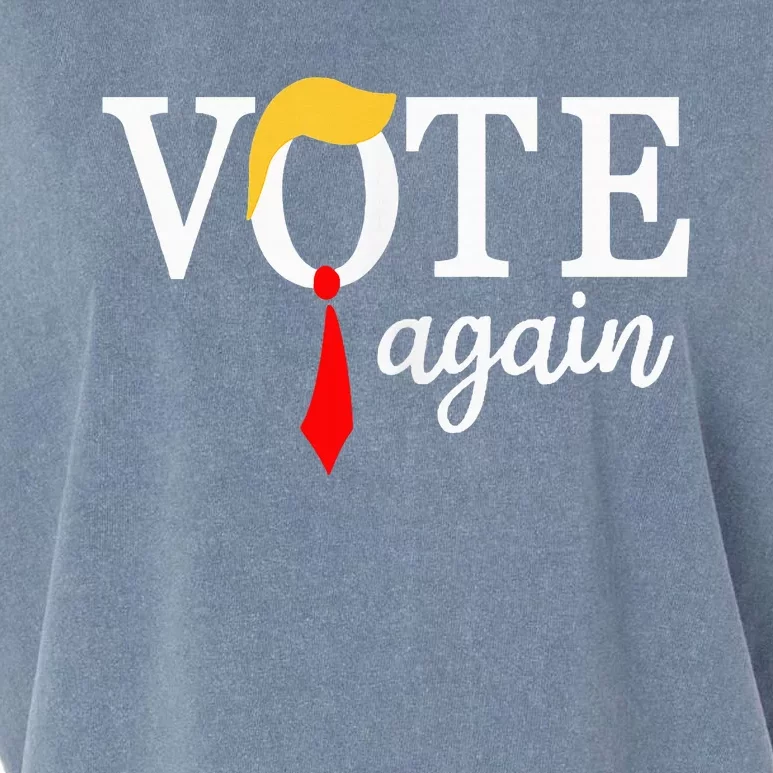 Vote Republican Again Presidential Election 2024 Vote Red Garment-Dyed Women's Muscle Tee