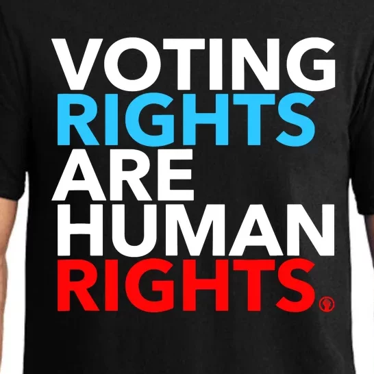 Voting Rights Are Human Rights (Red, White, Blue) Pajama Set