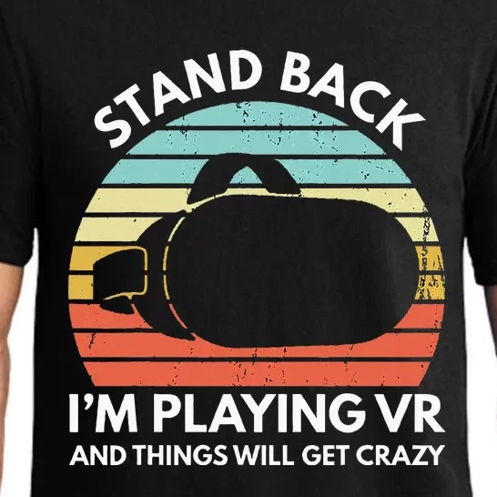 Virtual Reality Athlete Funny Vr Gamer Saying Pajama Set