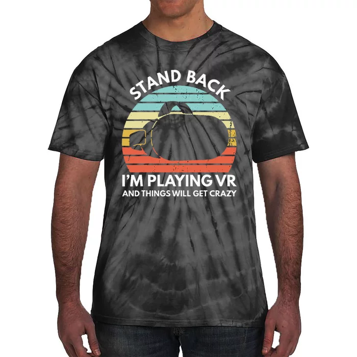 Virtual Reality Athlete Funny Vr Gamer Saying Tie-Dye T-Shirt