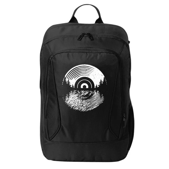 Vinyl Record Album Classic Music Player Lover Audiophile City Backpack