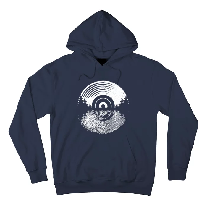 Vinyl Record Album Classic Music Player Lover Audiophile Hoodie