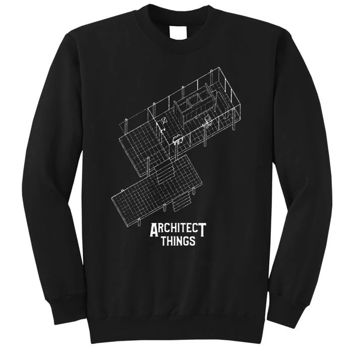 Vintage Retro Architect Architecture Gift Sweatshirt