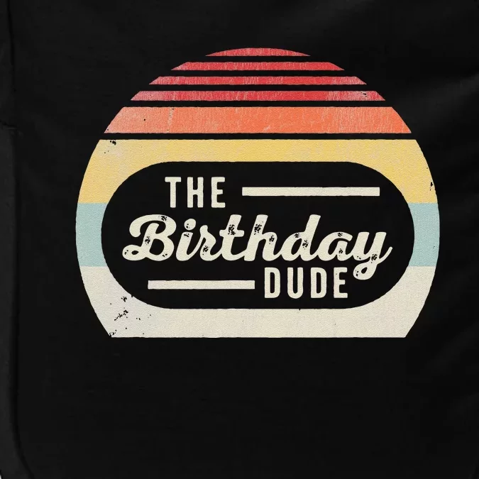 Vintage Retro Birthday Dude Funny Birthday Gift For Cute Impact Tech Backpack