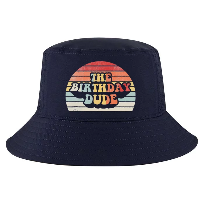 Vintage Retro Birthday Dude Funny Birthday Gift For Cool Comfort Performance Bucket Hat