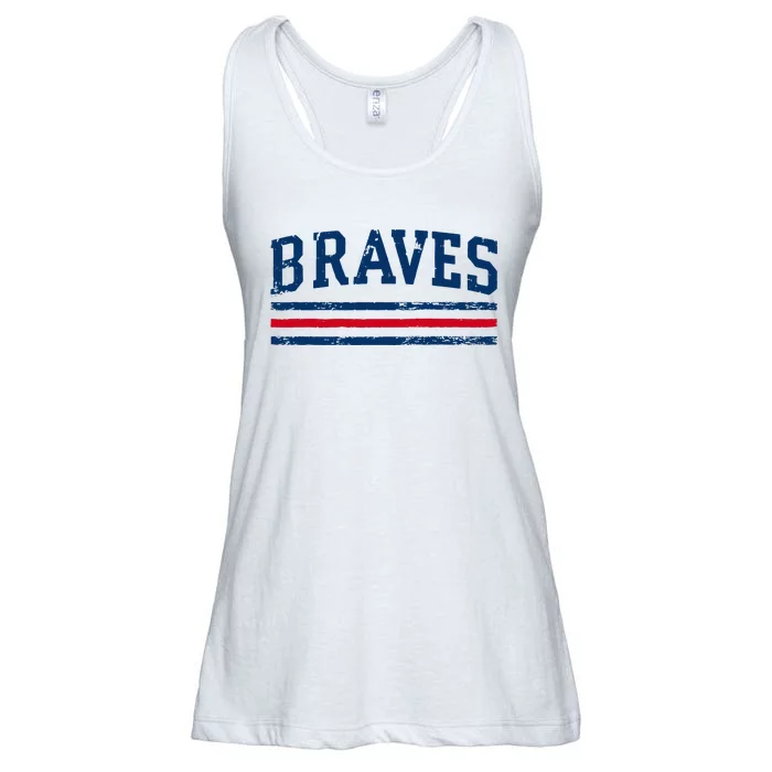 Vintage Retro Brave Name Classic 70s 80s Ladies Essential Flowy Tank