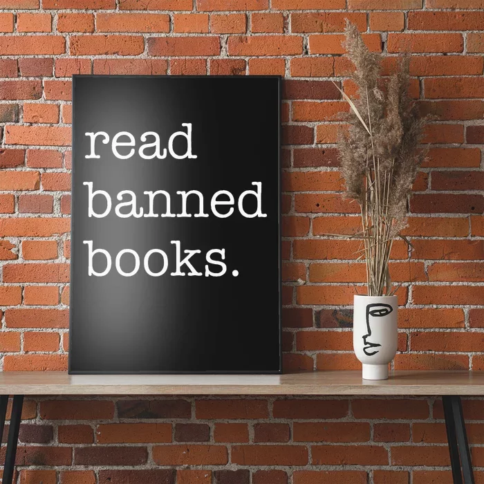 Vintage Read Banned Books Poster