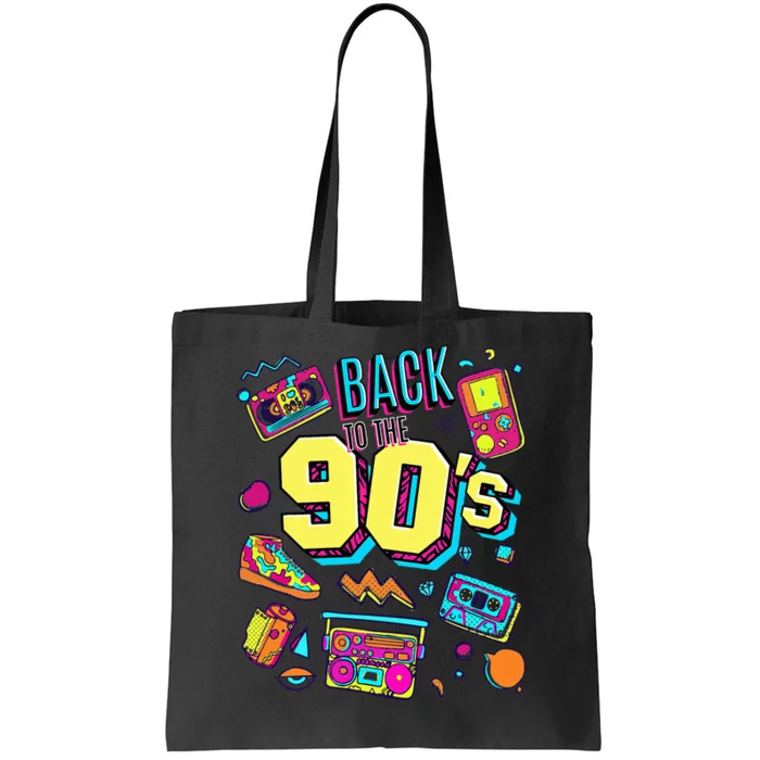 Vintage Retro Back To 90S Tote Bag