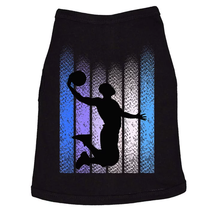 Vintage Retro Basketball Doggie Tank