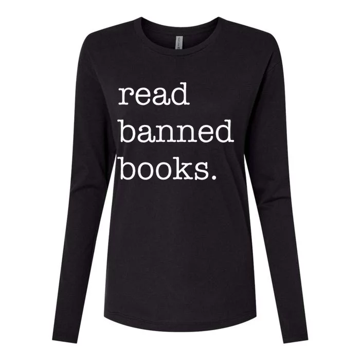 Vintage Read Banned Books Womens Cotton Relaxed Long Sleeve T-Shirt