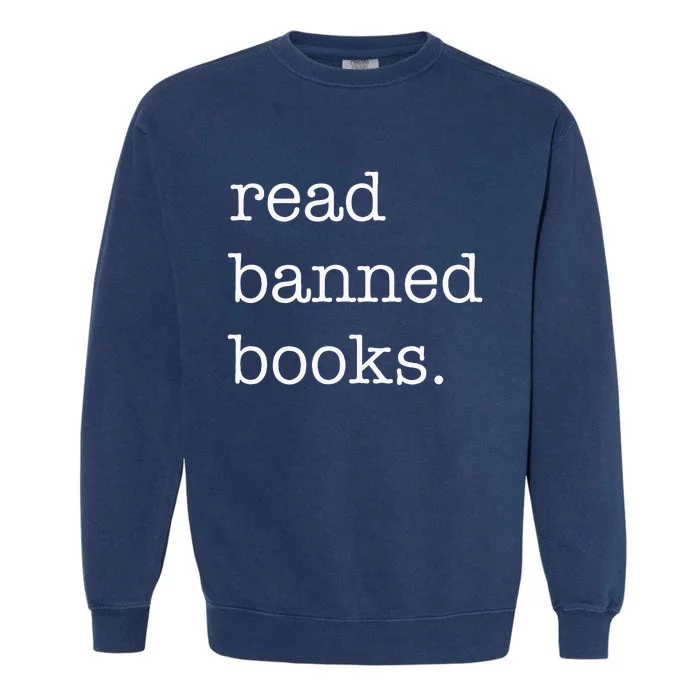 Vintage Read Banned Books Garment-Dyed Sweatshirt