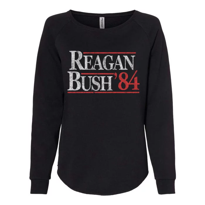 Vintage Reagan Bush 1984 Womens California Wash Sweatshirt