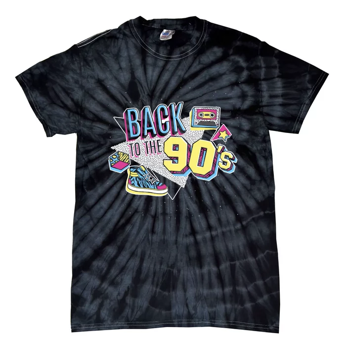 Vintage Retro Back To 90S Tie-Dye T-Shirt