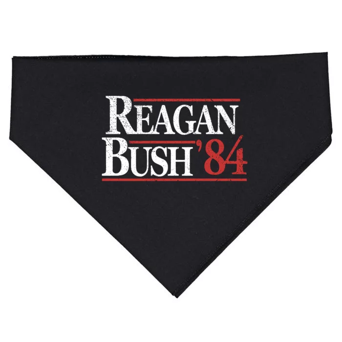 Vintage Reagan Bush 1984 USA-Made Doggie Bandana