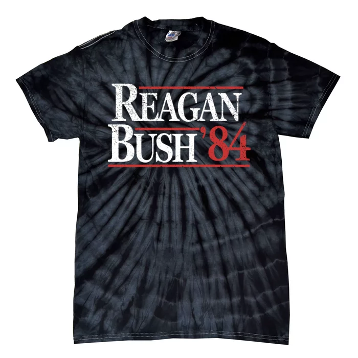 Vintage Reagan Bush 1984 Tie-Dye T-Shirt