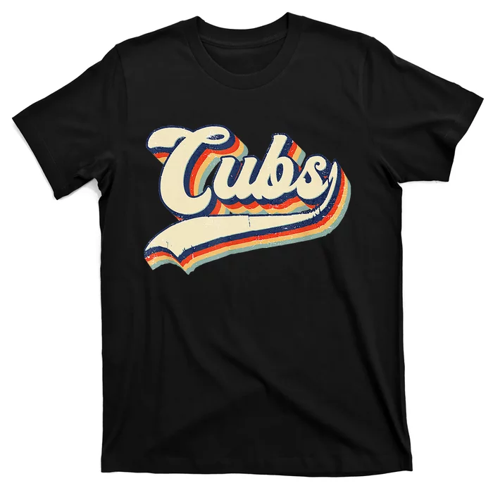 Vintage Retro Cubs Sports Name Gifts T-Shirt