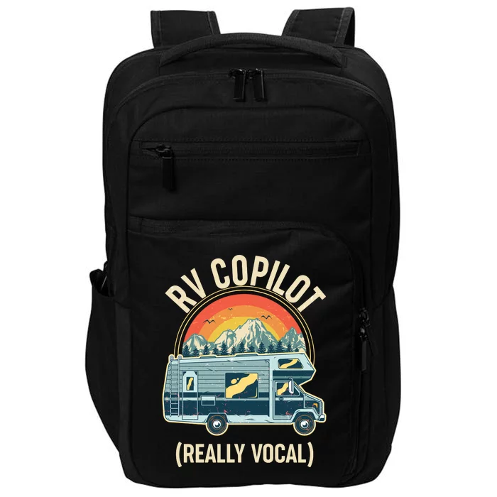 Vintage RV Copilot Really Vocal Impact Tech Backpack