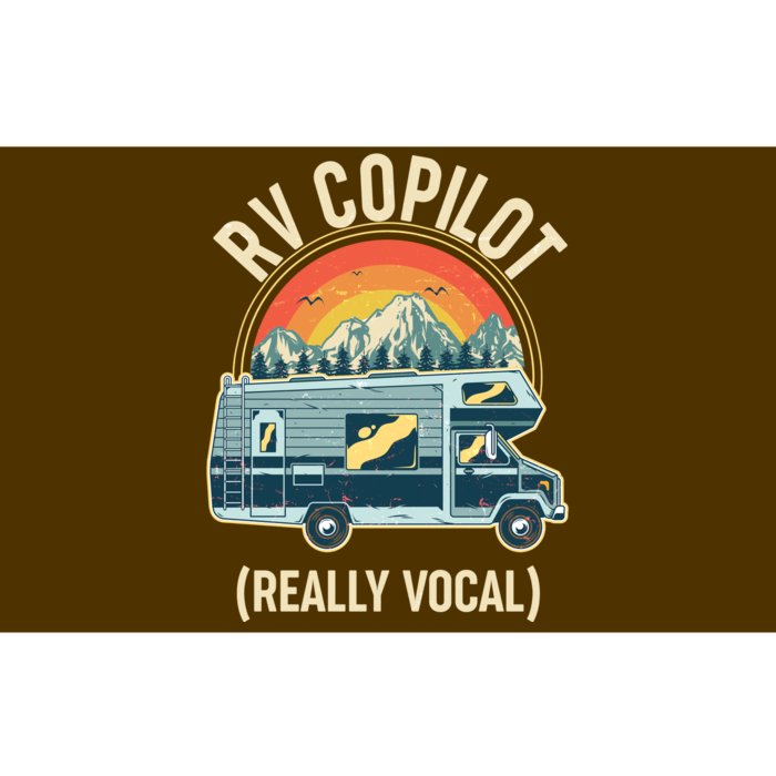 Vintage RV Copilot Really Vocal Bumper Sticker